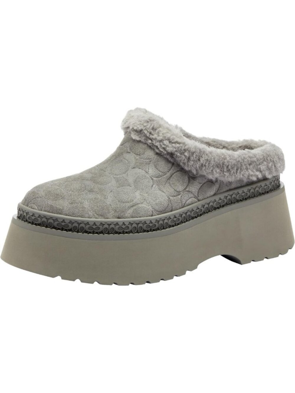 Stylish Women's Suede Clogs in Signature Design | Comfortable & Chic Footwear